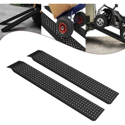 Laderampe Stahl verzinkt 135x23cm Antirutsch,Kuppler,Auto, Motorrad, 400kg