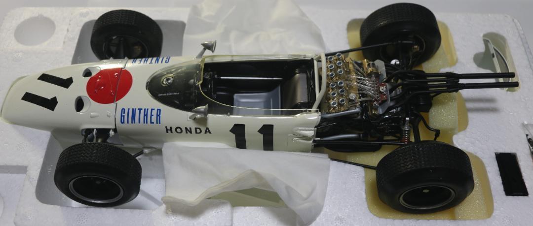 貴重タミヤ製ビックスケール１／12ホンダF1　1965年メキシコＧＰダイキャスト TAMIYA 21005 1/12 Scale HONDA F-1 RA272 1965 Mexico G.P.