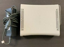 MICROSOFT XBOX 360 WHITE VIDE GAME CONSOLE W/POWER CABLE TESTED 9121