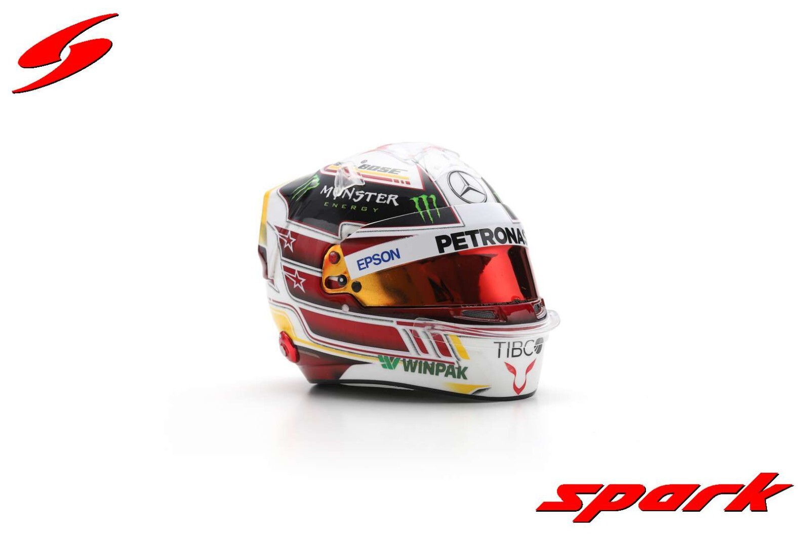 Spark 1/5 Lewis Hamilton Mercedes AMG Mexican GP F1 2018 - In Stock