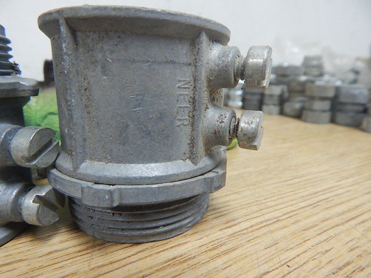 neer  ② Neer TC-505 Set Screw Connectors, Lot of 2 *FREE SHIPPING