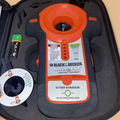 Black & Decker Bulls Eye Laser Level Stud Finder BDL100S