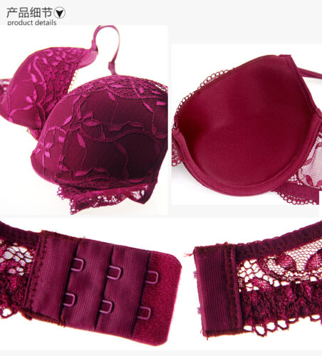 Womens Lingerie Thongs Bra Set Underwire Intimate Sexy Underwear Bra&Panties Lot - Picture 20 of 38