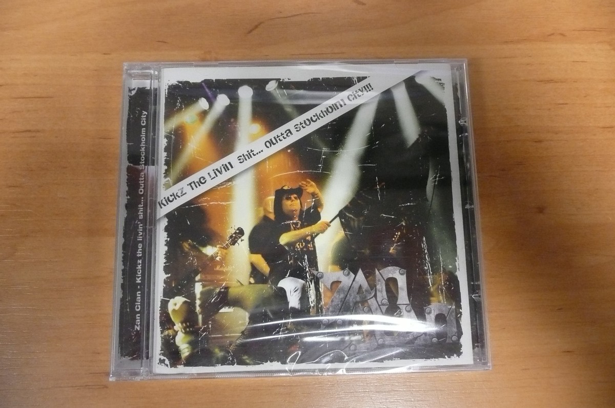 CD ZAN CLAN - KICKZ THE LIVIN SHIT OUTTA STOCKHOLM/PERRIS 2006 SS