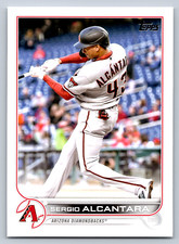 2022 Topps Update #US279 Sergio Alcantara Arizona Diamondbacks Baseball Card