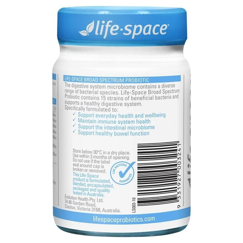 Life-Space Broad Spectrum Probiotic 60 Capsules - Image 2 of 3