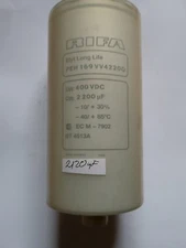 RIFA (Kemet) Electrolytic Capacitor 2200 uF / 400V Low ESR / ESL Audio PEH169