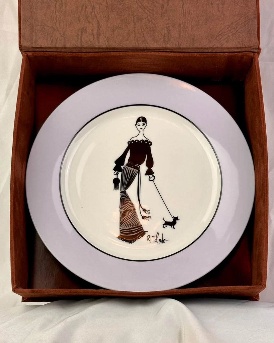 Nordstrom Commemorative Ruben Toledo collection set of porcelain