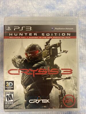 Crysis 3 -- Hunter Edition (Sony PlayStation 3, 2013) - BRAND NEW & SEALED