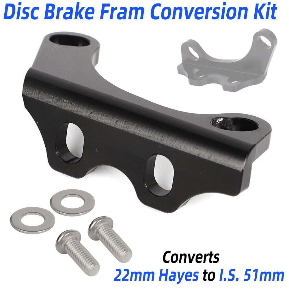 Disc Brake Bracket Adapter Kit Converts 22mm Hayes to 51mm