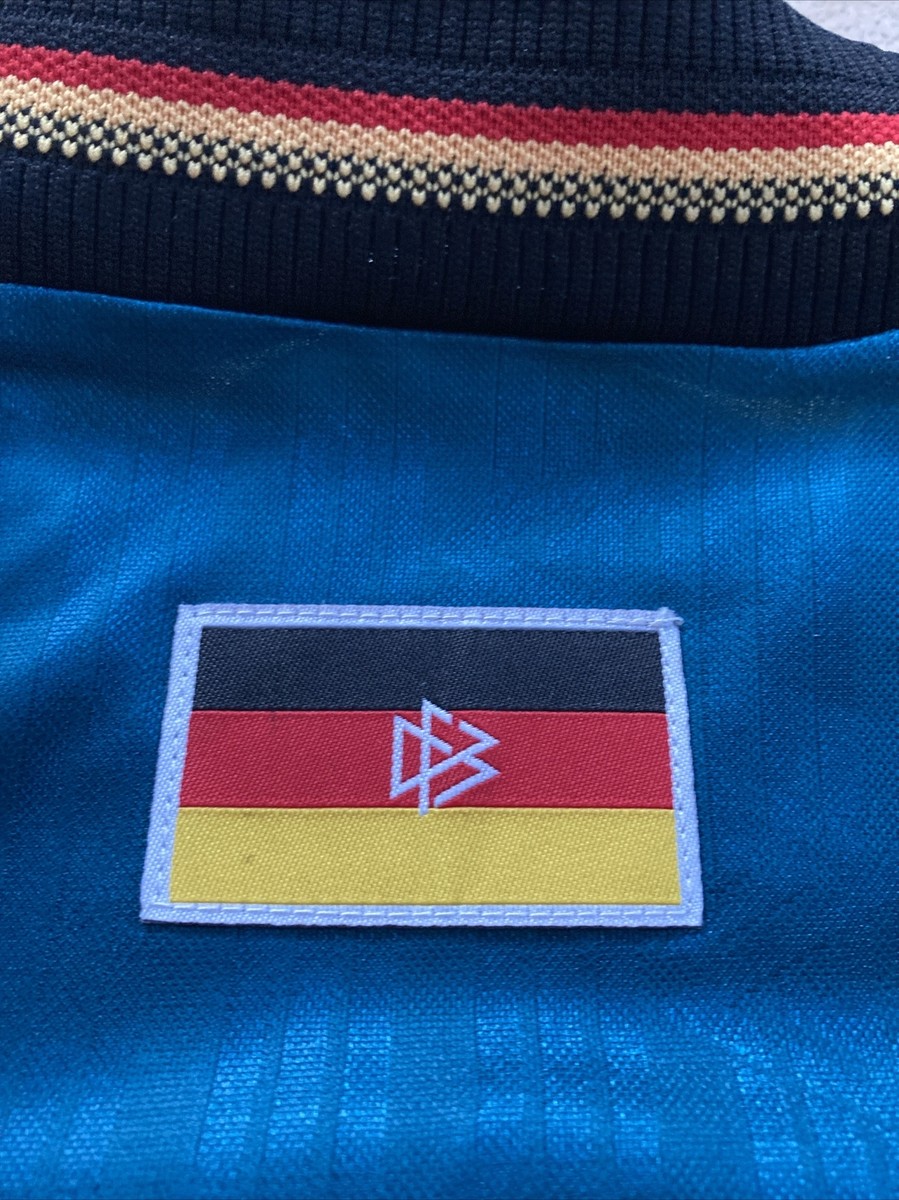 Germany 1996 Green Away Shirt Iconic UEFA Euro 96 Winners Jersey