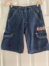 Coogi Boy's Girl's Kid's size 10 vintage denim bermuda long shorts