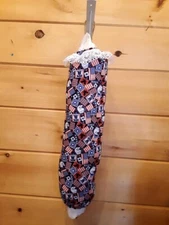 Bag Stuffer Plastic Grocery Bag Holder -Patriotic Postage Stamps