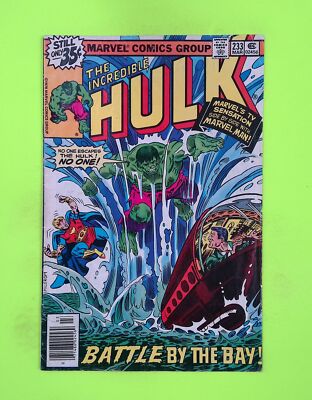 Incredible Hulk #233 Vol. 1 1979 Marvel Comics 1st App Newsstand 3.0 J16-207