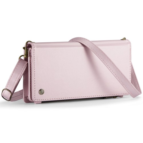 Luxury Wallet Crossbody Strap Cover For iPhone 16 15 14 Plus 13 12 Pro Max Case - Picture 11 of 87