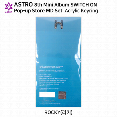 ASTRO 8th Mini Album Switch On Pop Up Store MD Set Acrylic Keyring