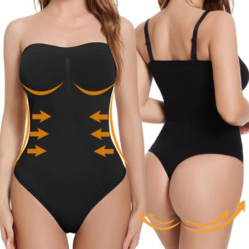 Seamless Women Compression Shapewear Bodysuit Body Shaper Tank Top Tummy Control