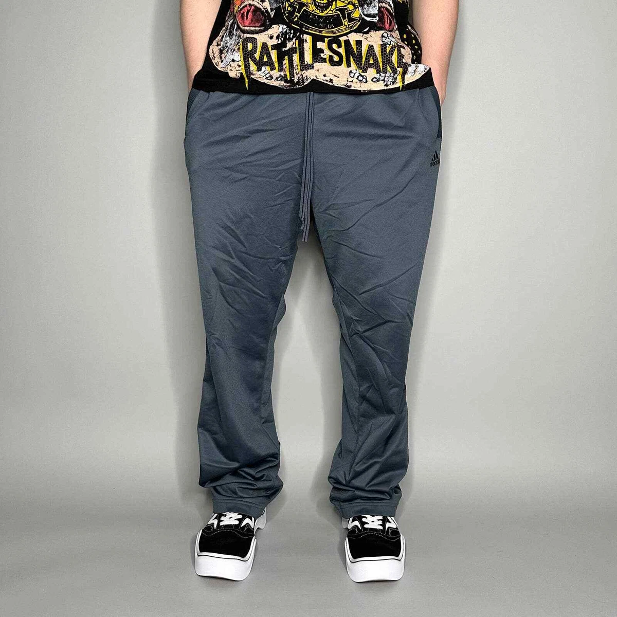 adidas sweatpants dark grey