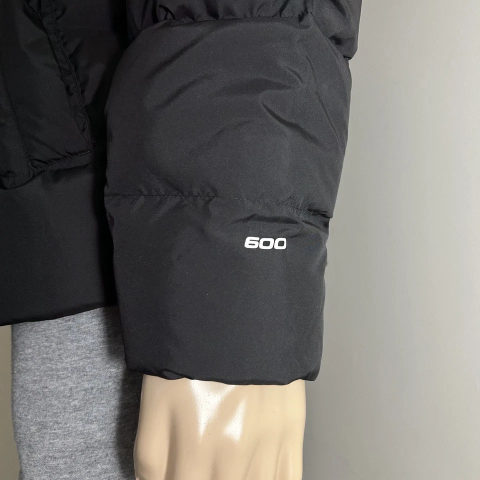 The North Face Men's Baltic Down Puffer Hoodie Jacket TNF Black Sz S M L XL XXL - Image 3 of 4