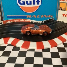 AFX 1970 Corvette LT1 Red Metallic Mega G HO Scale Slot Car