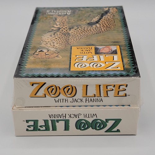 2 Pack Zoo Life with Jack Hanna VHS Set SEALED Panda-Monium & Amazing Animals - Picture 7 of 8
