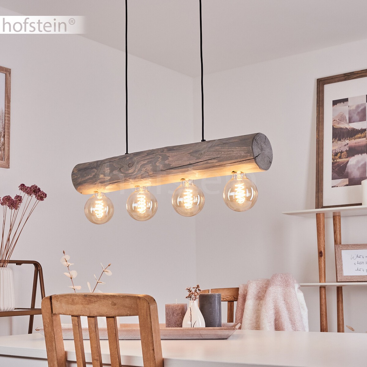 Schöner Wohnen-Kollektion LED Pendelleuchte LINI schwarz, 11-flammig, dimmbar