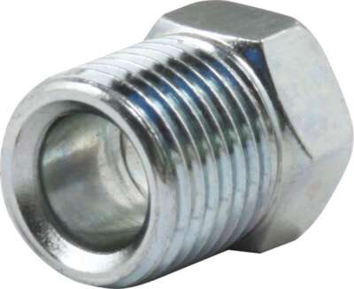 Allstar Performance Inverted Flare Nuts 7/16''-24 Thread 1/4'' Line 50116 ALL50116