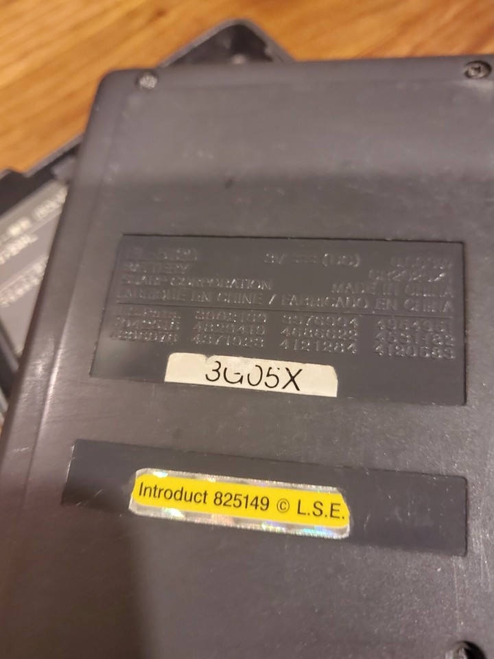 Sharp EL-5120 Solver Programmable Scientific Calculator LCD Glitchy ...