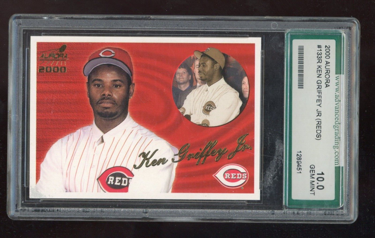 Ken Griffey Jr 2000 Aurora #133R Advanced Grading 10 Gem Mint