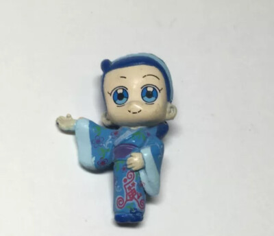 Ojamajo Doremi: Aiko Senoo W/ Blue Kimono. PVC Figur 3 Cm. Sx. Toy 2003 Ma @ SX