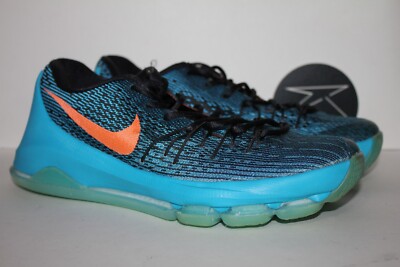 Nike 749375-480 Kevin Durant KD 8 VIII Blue Orange Basketball OKC