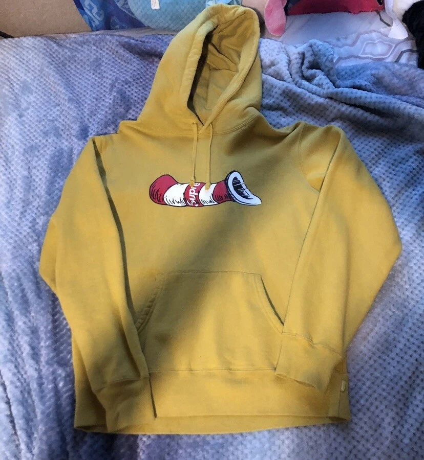 supreme cat and the hat hoodie
