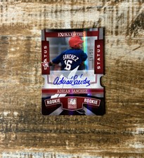 ADRIAN SANCHEZ 2010 ELITE EXTRA EDITION STATUS AUTOGRAPH AUTO  #19/50