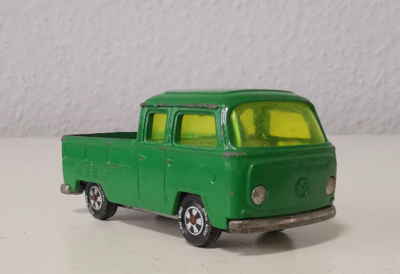 siku (ジク) No.1030 Pritschenwagen Siku 1030 - VW T2 Pickup Pritschenwagen Grün ohne OVP Vintage Made