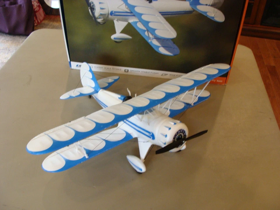 E-flite UMX Waco BL BNF Basic Biplane AS3X® Stabilization RC Airplane EFLU5350 - Image 2 of 4