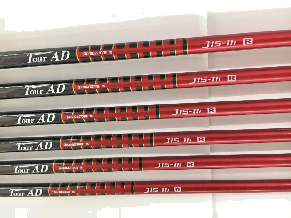 専用出品 BRIDGESTONE GOLF Tour AD J15-11I S Bridgestone J15 Iron Set 6 pcs 5-pw Flex Regular Shafts Tour