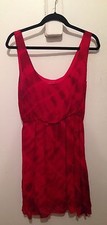 Alice & Olivia Red Tye Dye Dress - Size L