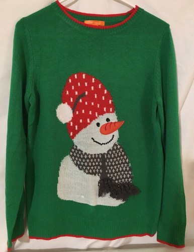 Joe Fresh Women's Christmas Snowman 