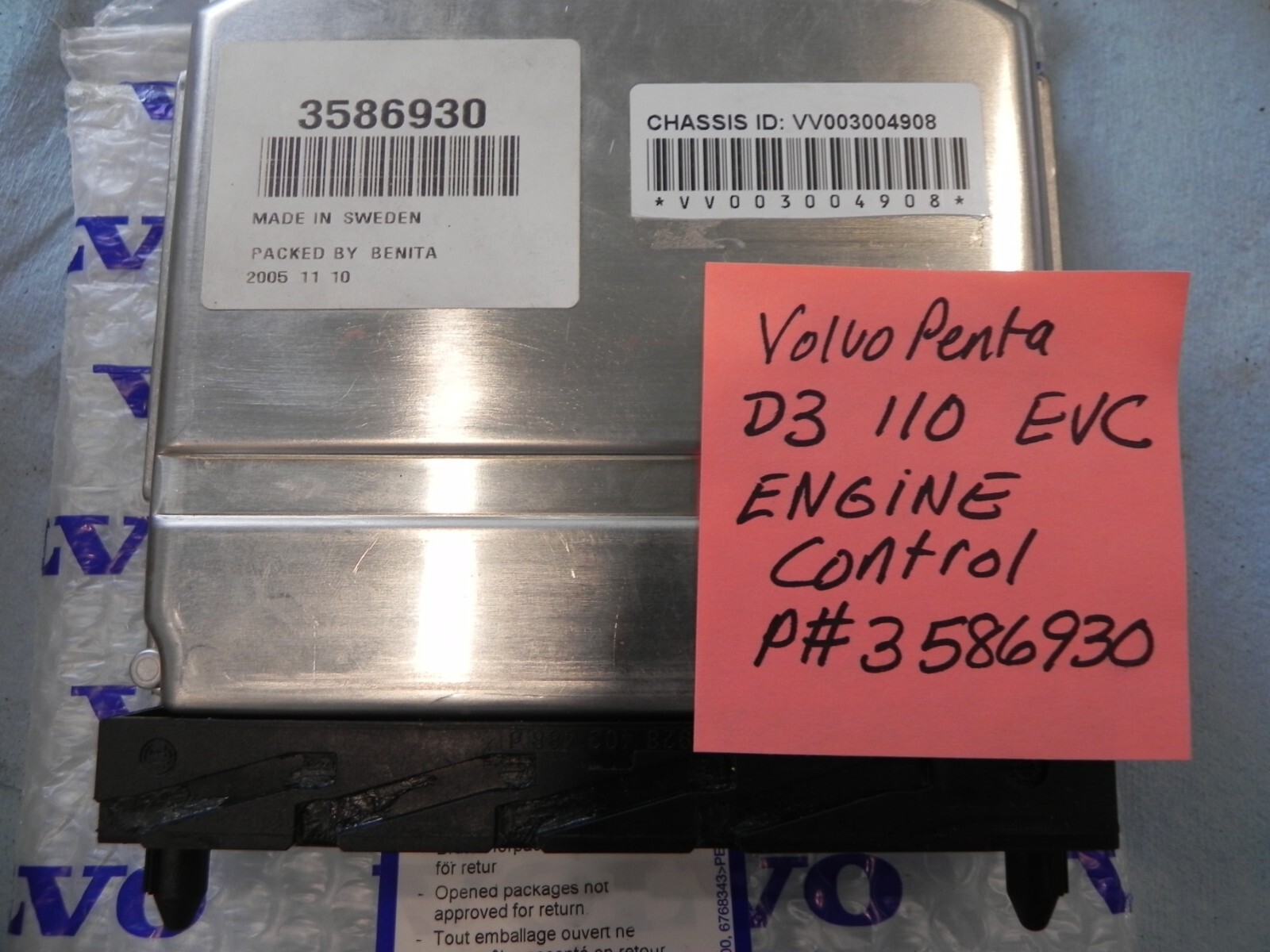 3586930 Volvo Penta Control Unit 3586930 Genuine OEM Part for sale 