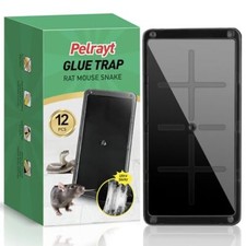 Ultra-Efficient Glue Mouse  Rat Traps Indoor for Home -12 Assorted Styles