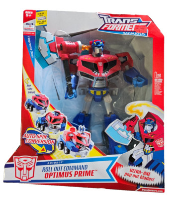 Hasbro 2008 Transformers Animated Optimus Prime Voyager Class NEW