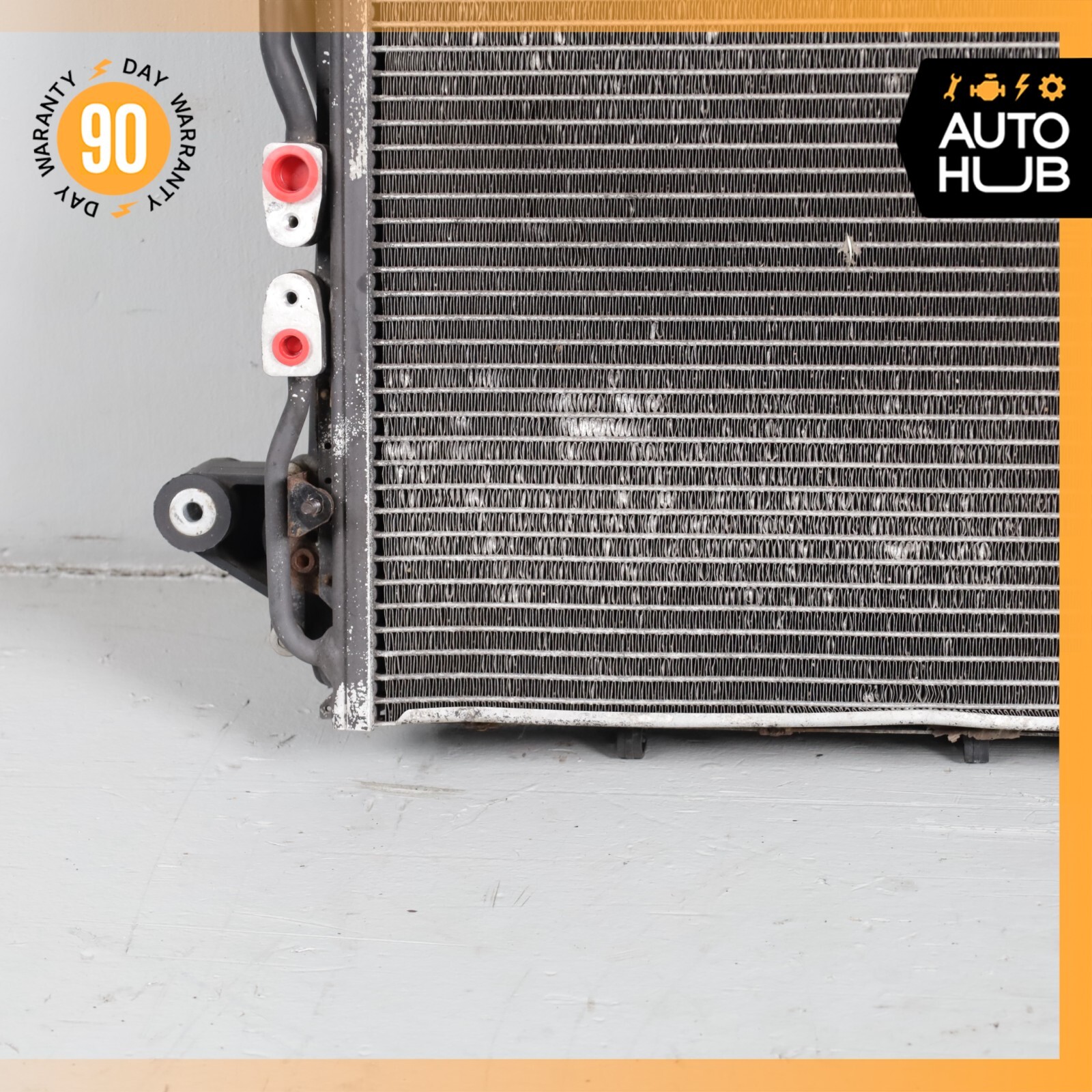 Maserati Quattroporte M139 4.2L Water Cooling Radiator A/C Condenser OEM 71k