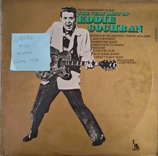 Eddie Cochran Very Best Of Vinyl Record VG/VG LBS83337 I 1962