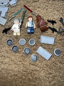 Lego 7965 Star Wars Millenium Falcon 3 Minifigure Luke Han Chewbacca Miss 32 Pcs