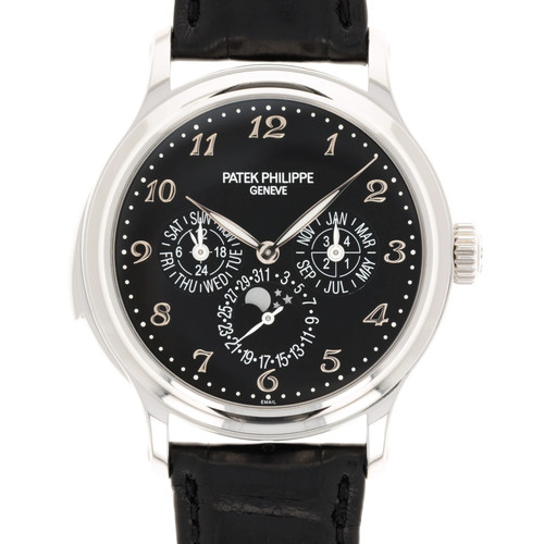 Patek Philippe Platinum Perpetual Calendar Minute Repeater Watch Ref. 5374