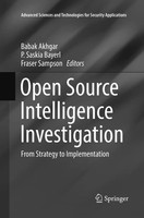 Babak Akhgar (U. A.) | Open Source Intelligence Investigation | Taschenbuch