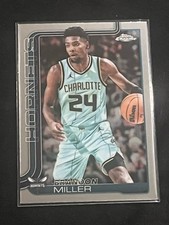2025-26 Topps Chrome Basketball #89 Brandon Miller, Charlotte Hornets