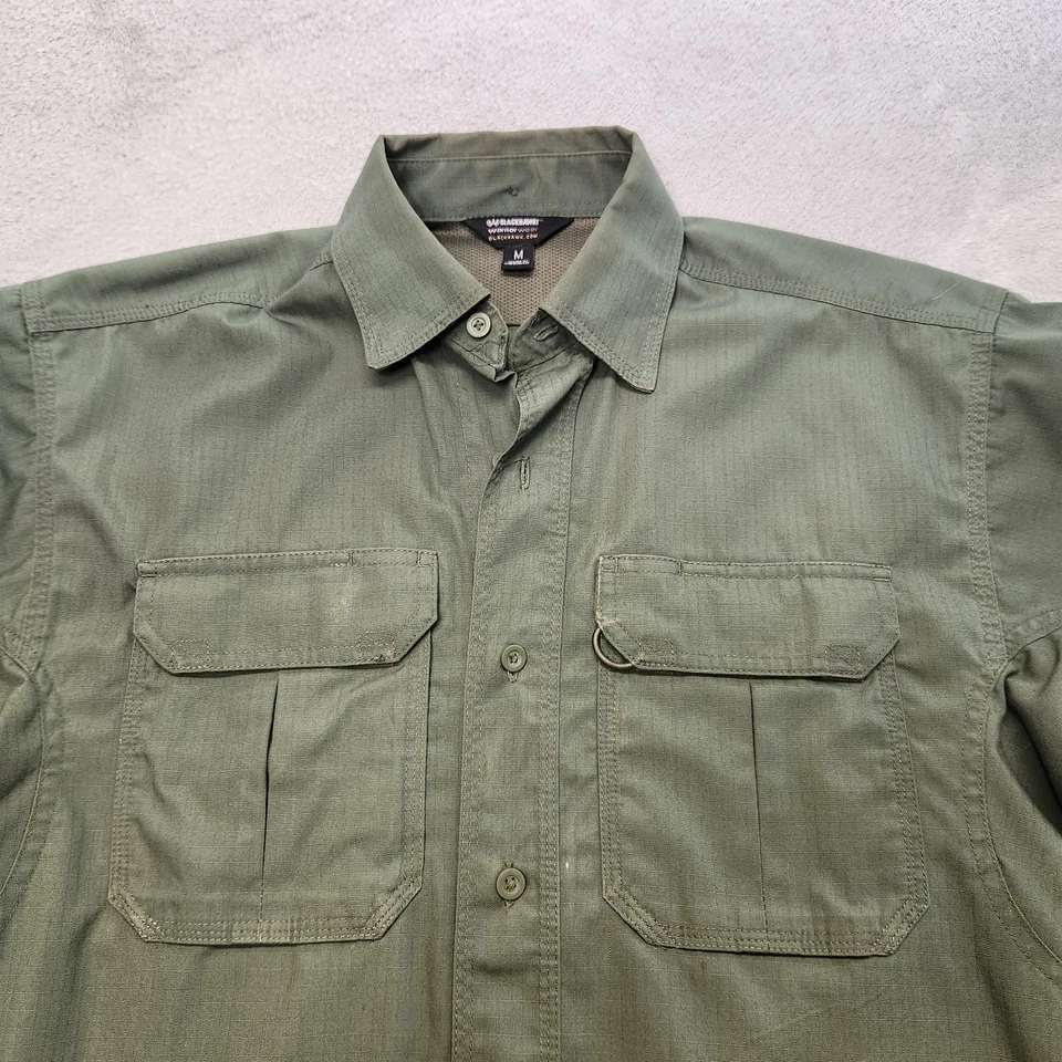 Camisa ligera Blackhawk Warrior Wear para hombre manga larga táctica con botones   Foto 4 de 4