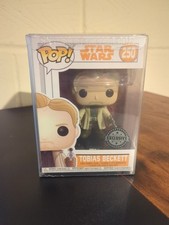 Funko Pop Star Wars "Tobias Beckett" #250 con Protector Pop