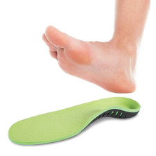 Pair Orthotic Shoe Insoles Inserts Flat Feet High Arch For Plantar Fasciitis